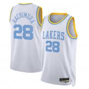 Unisex Los Angeles Lakers Rui Hachimura Nike White Classic Edition Swingman Jersey