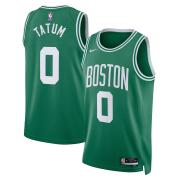 Youth Boston Celtics Jayson Tatum Nike Green Icon Edition Swingman Jersey