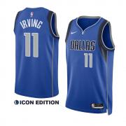 Youth Dallas Mavericks Kyrie Irving Nike Royal Icon Edition Swingman Jersey