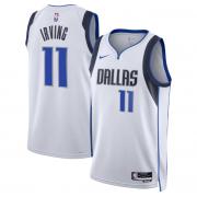 Youth Dallas Mavericks Kyrie Irving Nike White Assocition Edition Swingman Jersey