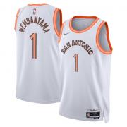 Youth San Antonio Spurs Victor Wembanyama Nike White 2023 City Edition Swingman Jersey