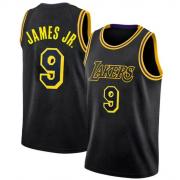 Unisex Los Angeles Lakers Bronny James Jr. Nike Black City Edition Swingman Jersey