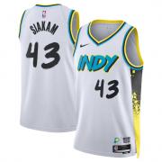 Youth Indiana Pacers Pascal Siakam Nike White 2024 City Edition Swingman Jersey