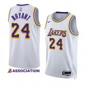 Youth Los Angeles Lakers Kobe Bryant Nike White Association Edition Swingman Jersey