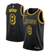 Youth Los Angeles Lakers Kobe Bryant NO.8 Nike Black Mamba City Edition Swingman Jersey