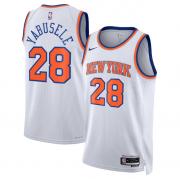 Unisex New York Knicks Guerschon Yabusele Nike White Association Edition Swingman Jersey