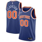Unisex New York Knicks Jordan Clarkson Nike Royal Icon Edition Swingman Jersey