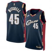 Unisex Cleveland Cavaliers Donovan Mitchell Nike Navy Swingman Jersey - Classic Edition