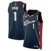 Unisex Cleveland Cavaliers Max Strus Nike Navy Swingman Jersey - Classic Edition