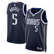 Unisex Dallas Mavericks D'Angelo Russell Jordan Brand Navy Statement Edition Swingman Jersey
