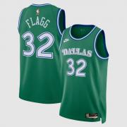 Unisex Dallas Mavericks Cooper Flagg Nike Green Swingman Jersey - Classic Edition