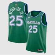 Unisex Dallas Mavericks P.J. Washington Jr. Nike Green Swingman Jersey - Classic Edition