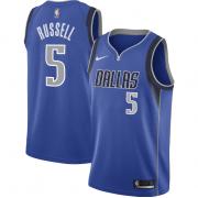 Unisex Dallas Mavericks D'Angelo Russell Nike Blue Icon Edition Swingman Jersey