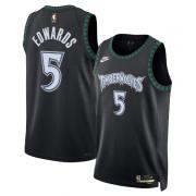 Unisex Minnesota Timberwolves Anthony Edwards Nike Black Swingman Jersey - Classic Edition