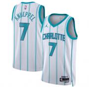 Unisex Charlotte Hornets Kon Knueppel Jordan Brand White Association Edition Swingman Player Jersey