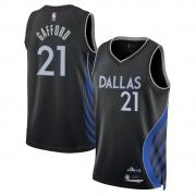 Unisex Dallas Mavericks Daniel Gafford Nike Black 2025-26 City Edition Swingman Jersey